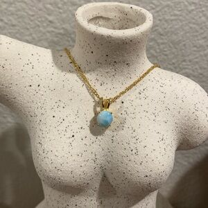 Larimar necklace
